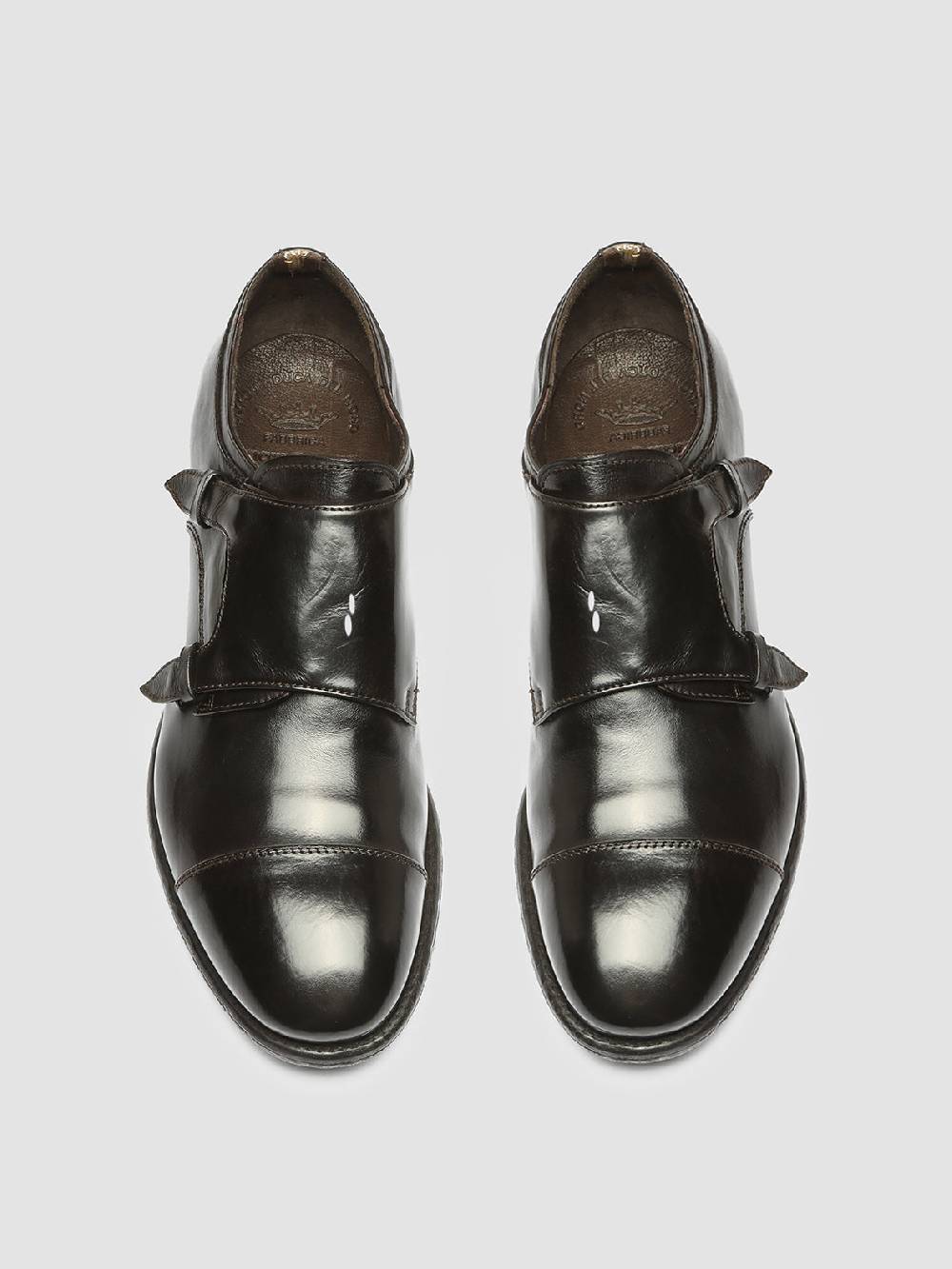 Officine Creative EMORY 017 Derby in Pelle Marrone Soddisfazione Garantita