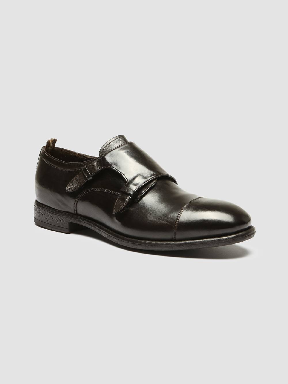 Officine Creative EMORY 017 Derby in Pelle Marrone Soddisfazione Garantita