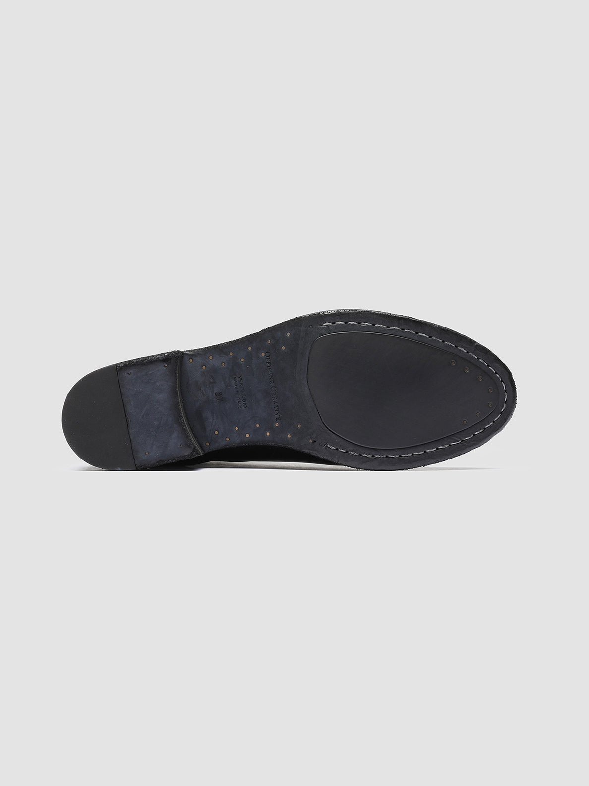 Officine Creative SELINE 002 Stivaletti Chelsea in Pelle Nera Novità