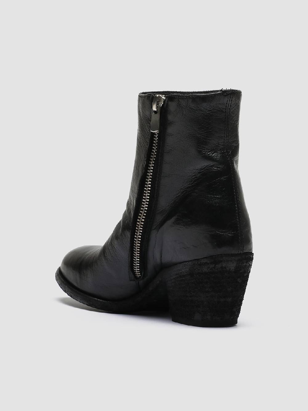 Officine Creative SHERRY 003 Stivaletti in Pelle Nera Offerta