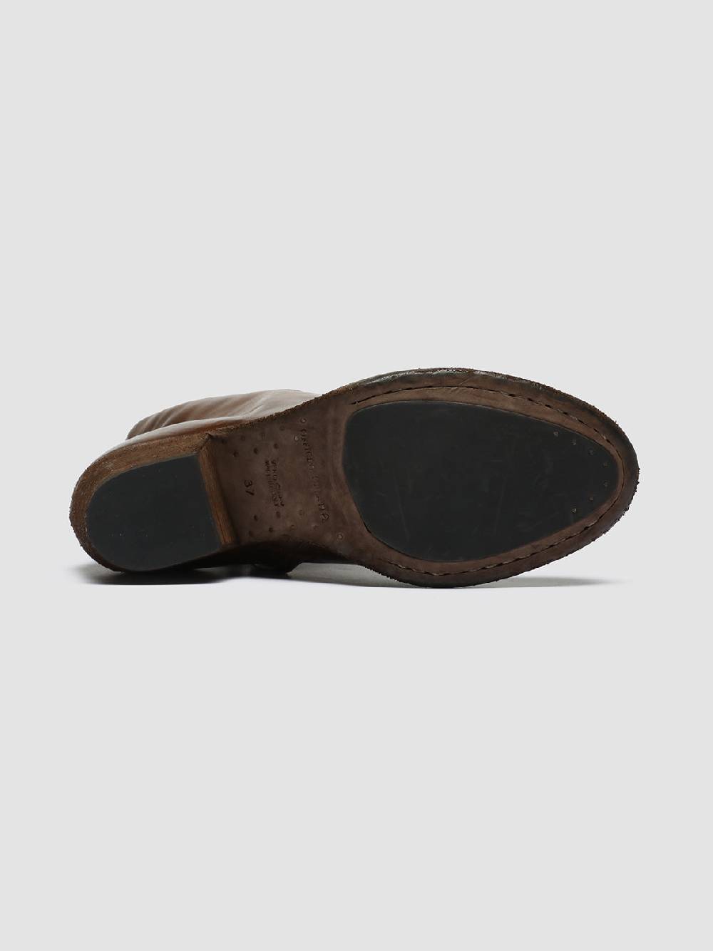 Officine Creative SHERRY 003 Stivaletti in Pelle Marrone Economico