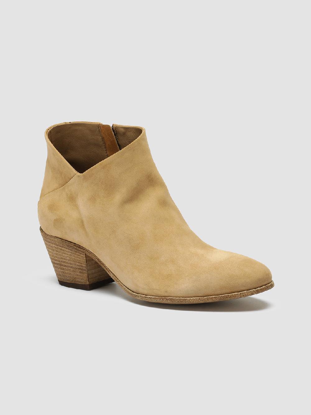Officine Creative SHIRLEE 002 Stivaletti in Pelle Scamosciata Marrone Outlet