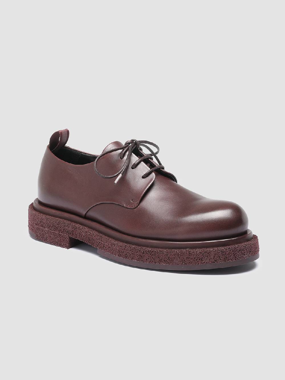 Officine Creative TONAL 100 Derby in Pelle Bordeaux Hotsell