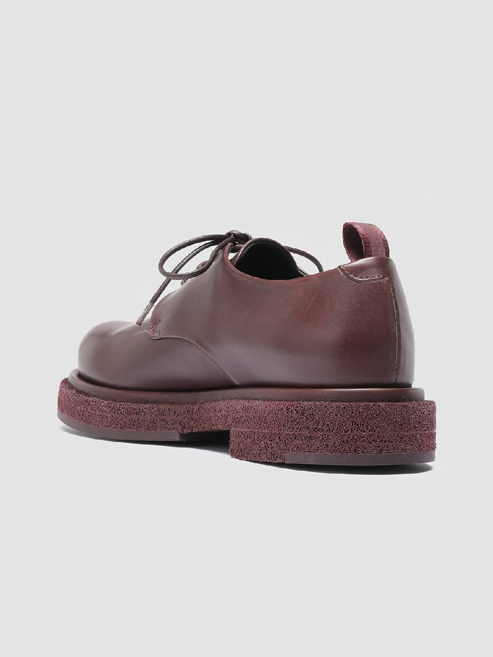 Officine Creative TONAL 100 Derby in Pelle Bordeaux Hotsell