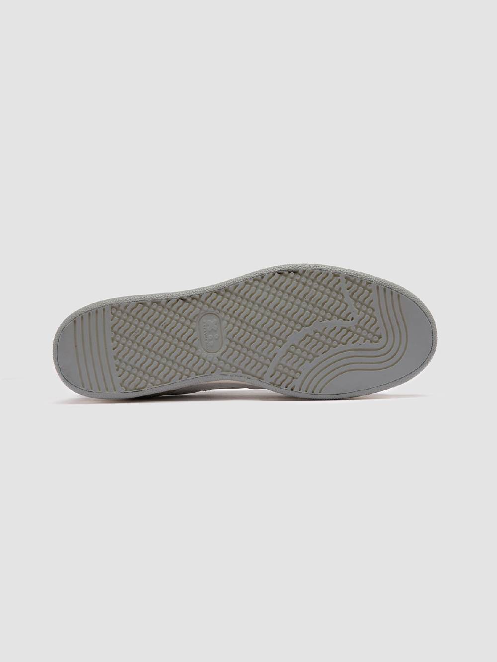 Officine Creative MOWER 120 Sneakers Basse in Pelle e Camoscio Bianca Qualità