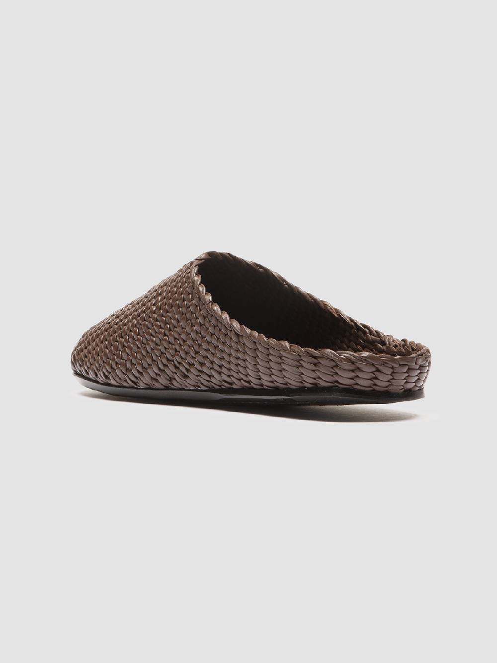 Officine Creative POLLY 001 Sabot in Pelle Marrone Vendita