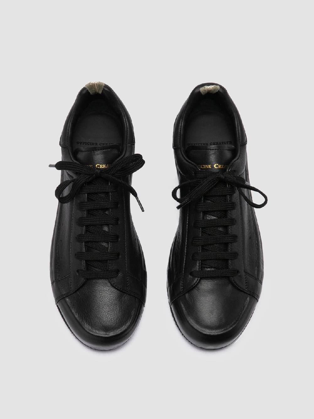 Officine Creative PRIMARY 101 Sneakers in Pelle Nera Promozione