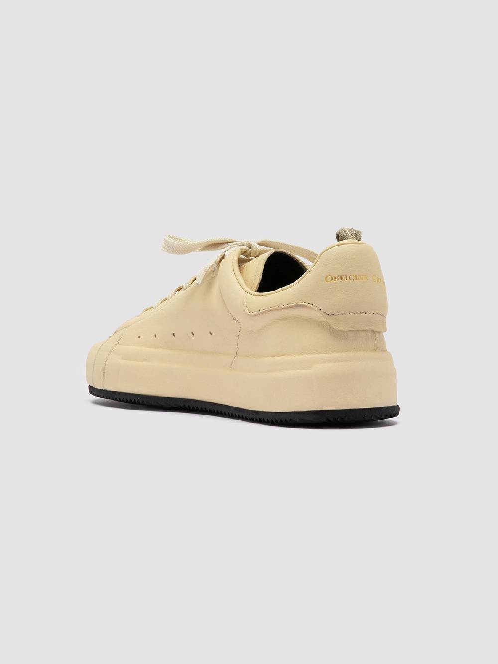 Officine Creative PRIMARY 101 Sneakers in Pelle Avorio Spedizione Gratuita