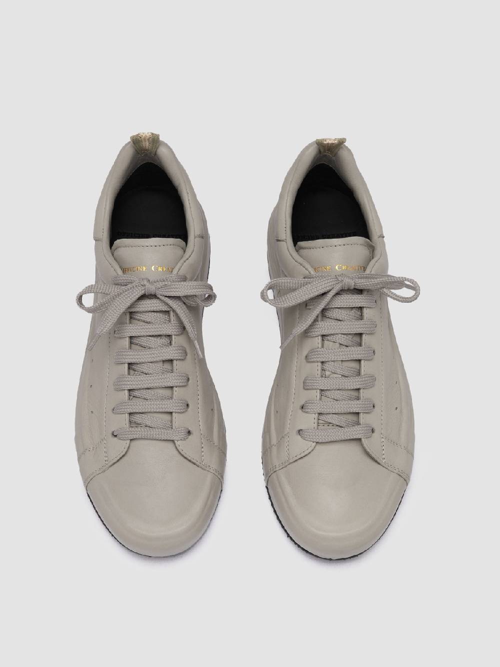 Officine Creative PRIMARY 101 Sneakers in Pelle Tortora Soddisfazione Garantita