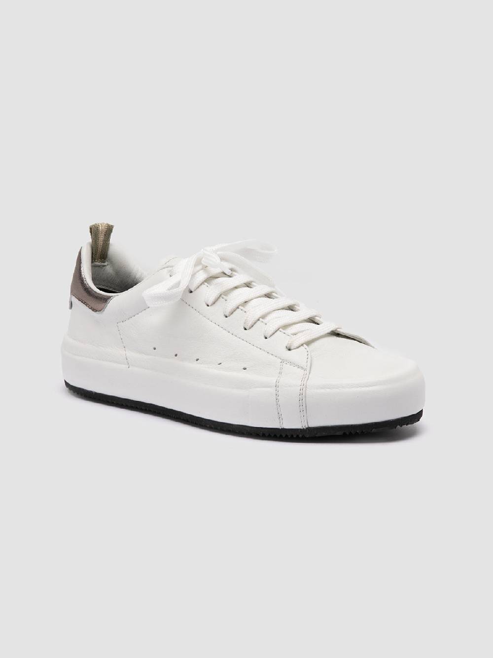 Officine Creative PRIMARY 101 Sneakers in Pelle Bianca Qualità Garantita