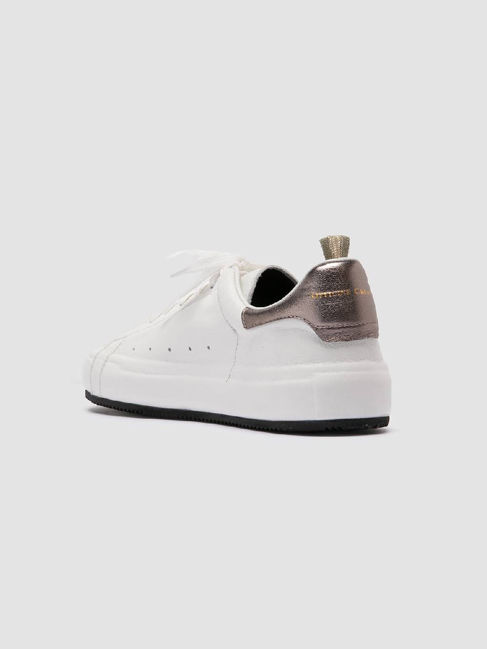 Officine Creative PRIMARY 101 Sneakers in Pelle Bianca Qualità Garantita