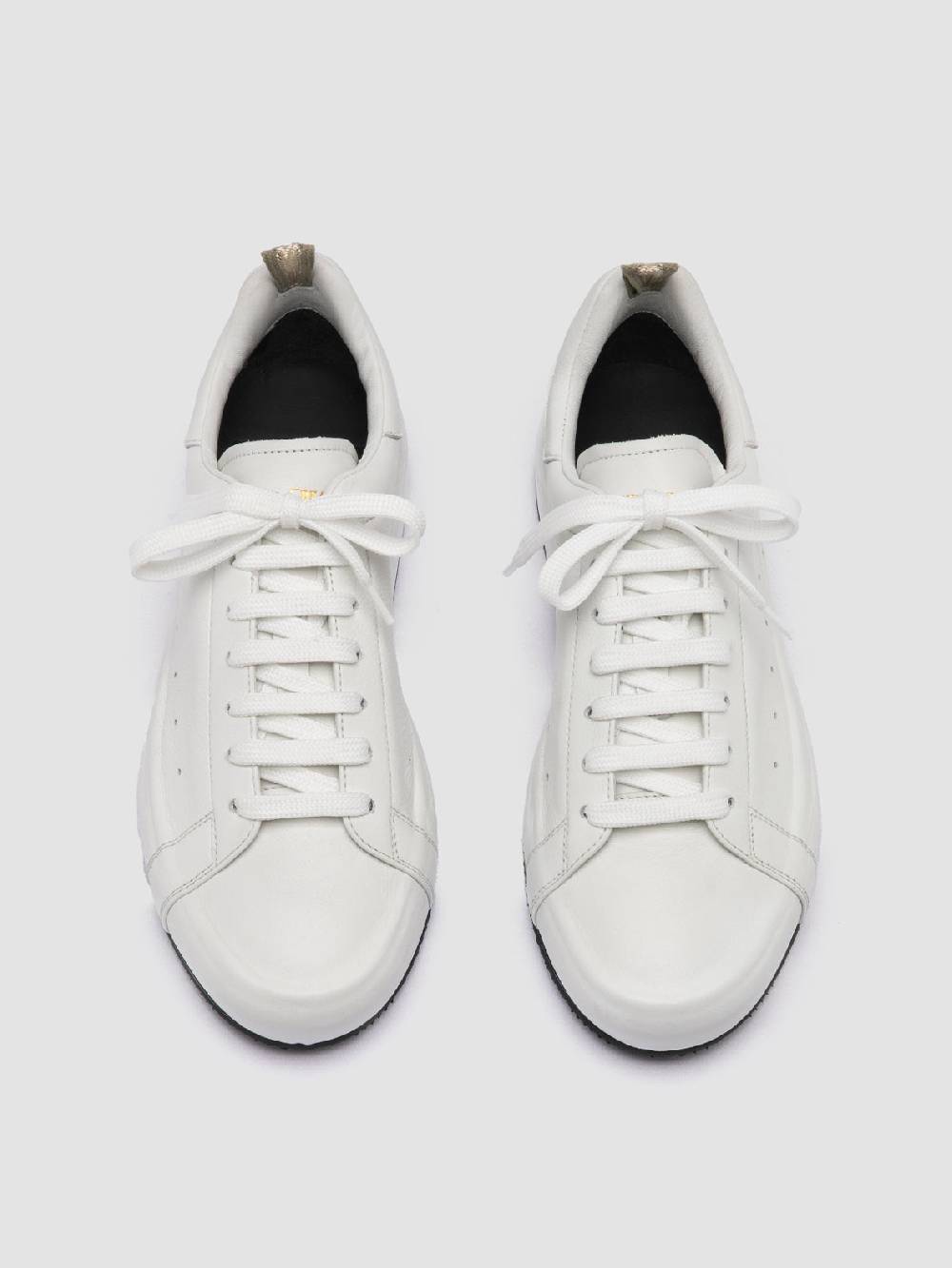 Officine Creative PRIMARY 101 Sneakers in Pelle Bianca Negozi Online