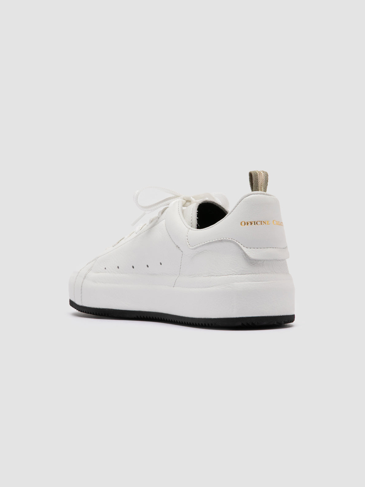 Officine Creative PRIMARY 101 Sneakers in Pelle Bianca Negozi Online