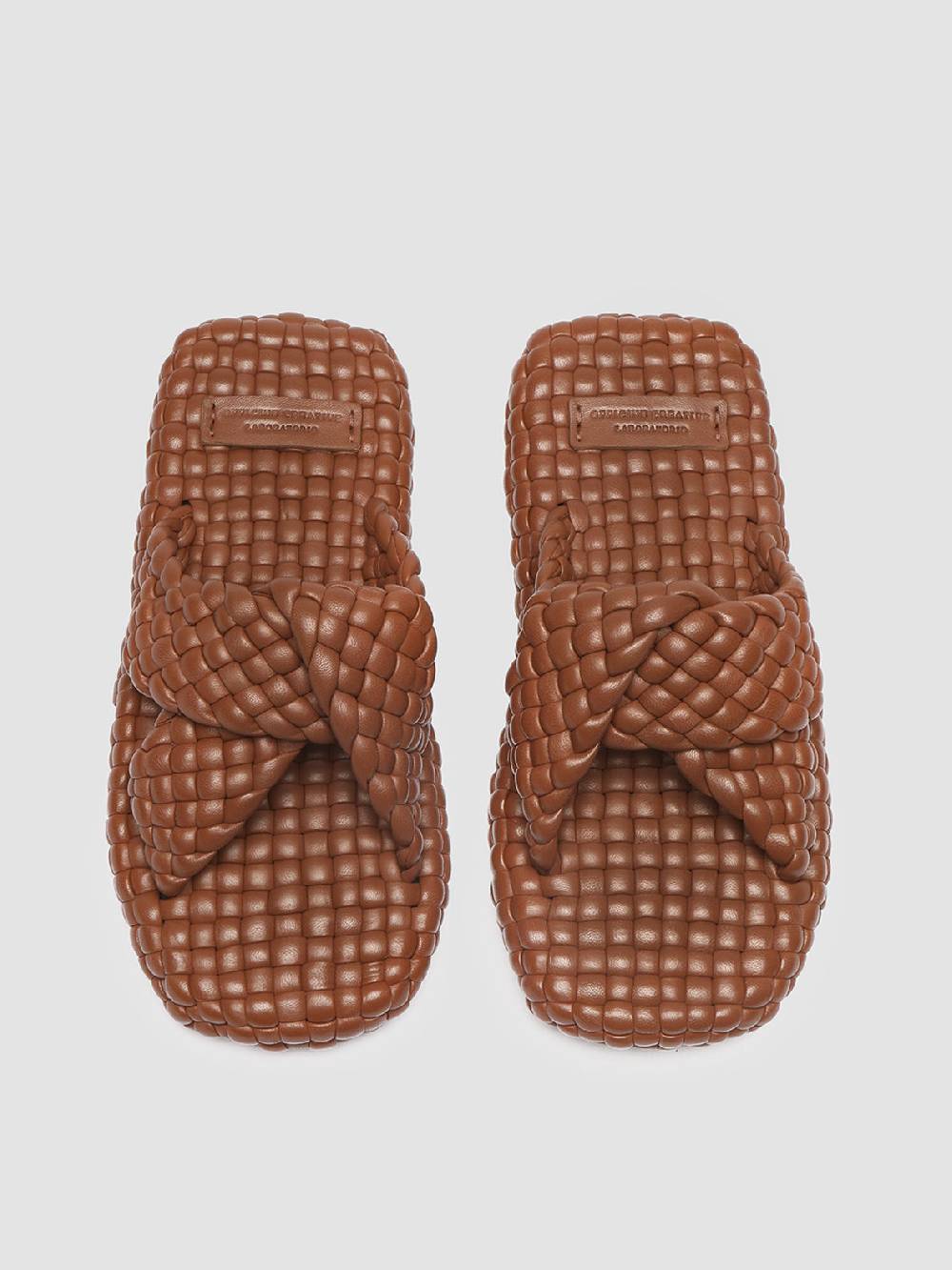 Officine Creative WILLOW 001 Sandali in Pelle Marrone Acquista Ora