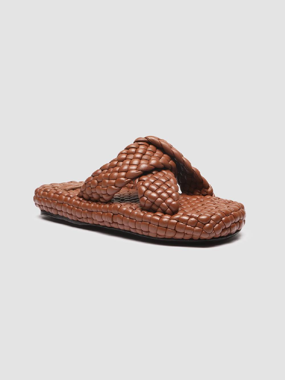 Officine Creative WILLOW 001 Sandali in Pelle Marrone Acquista Ora