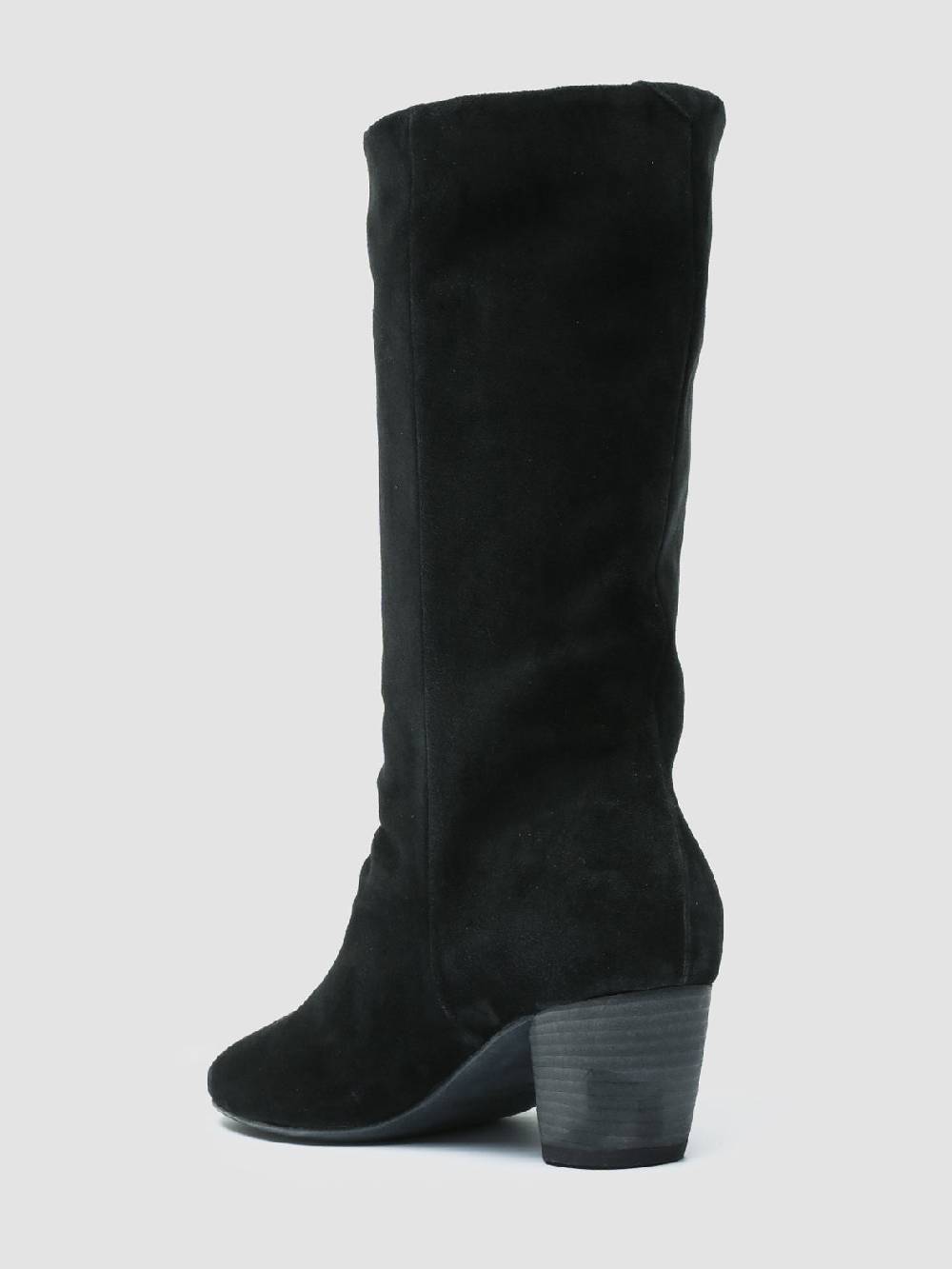 Officine Creative BETH 010 Stivali in Pelle Scamosciata Nera Promozione Limitata