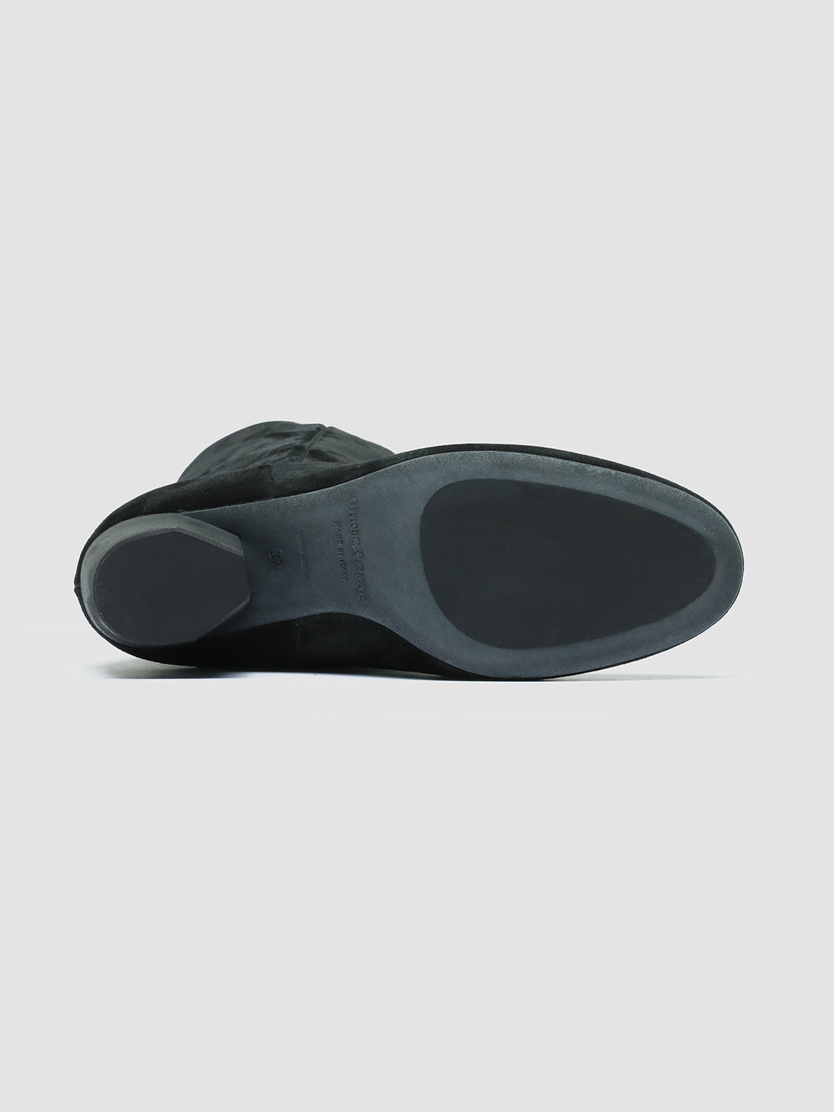 Officine Creative BETH 010 Stivali in Pelle Scamosciata Nera Promozione Limitata