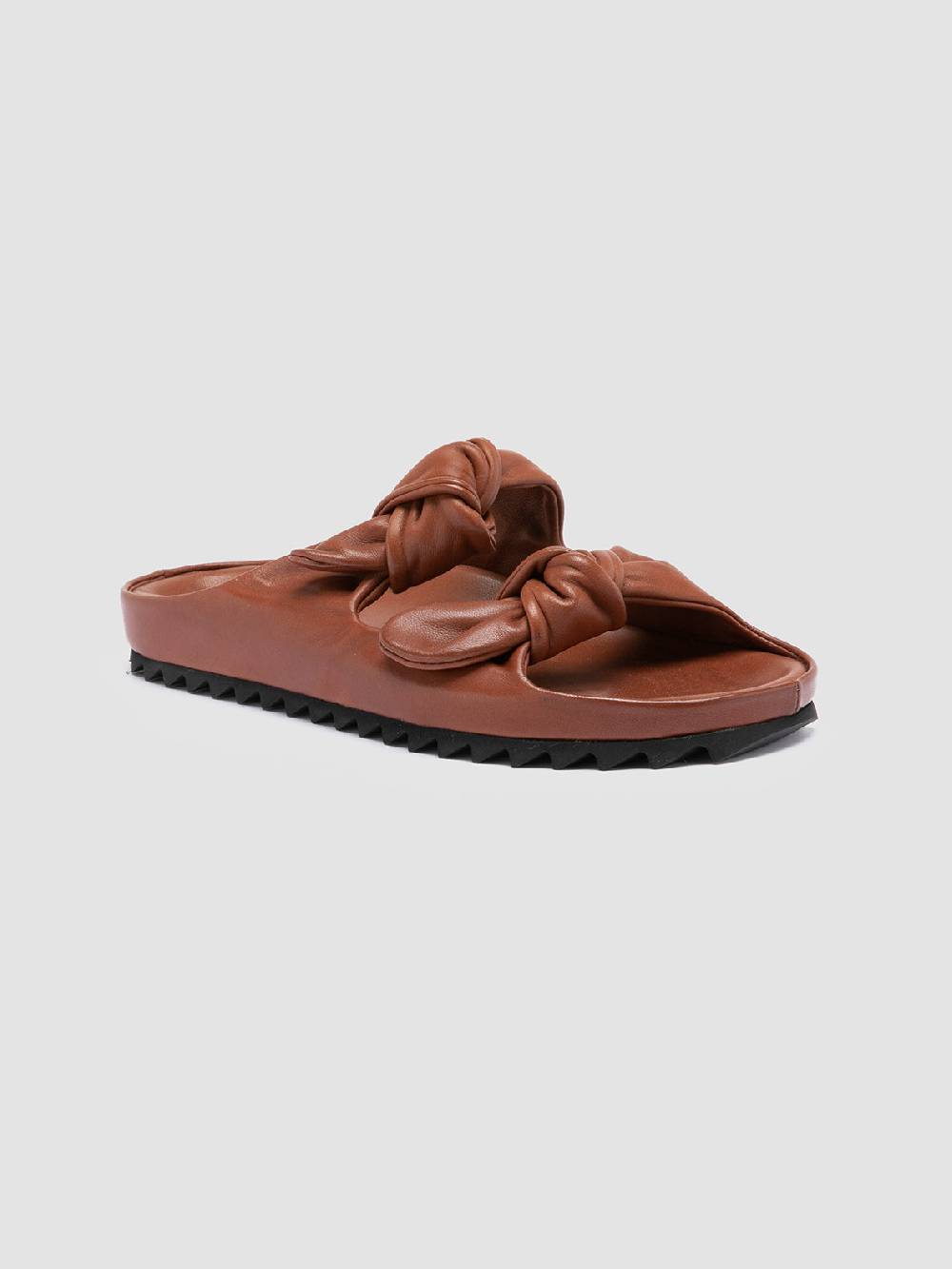 Officine Creative PELAGIE 010 Sandali in Pelle Marrone Convenienza