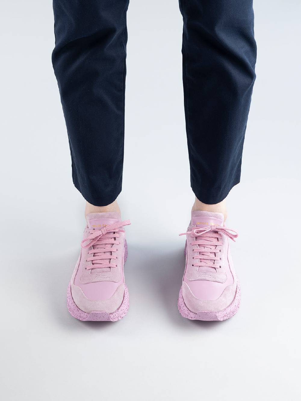 Officine Creative RACE RUBREX 101 Sneakers Basse in Pelle e Camoscio Gialla Acquista Ora