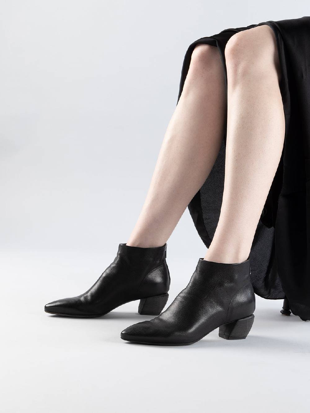 Officine Creative SALLY 001 Stivaletti in Pelle Nera Economico