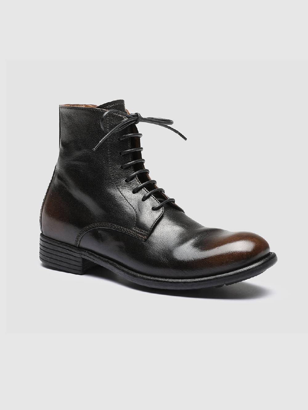 Officine Creative CALIXTE 002 Stivali in Pelle Nera con Zip I Più Venduti