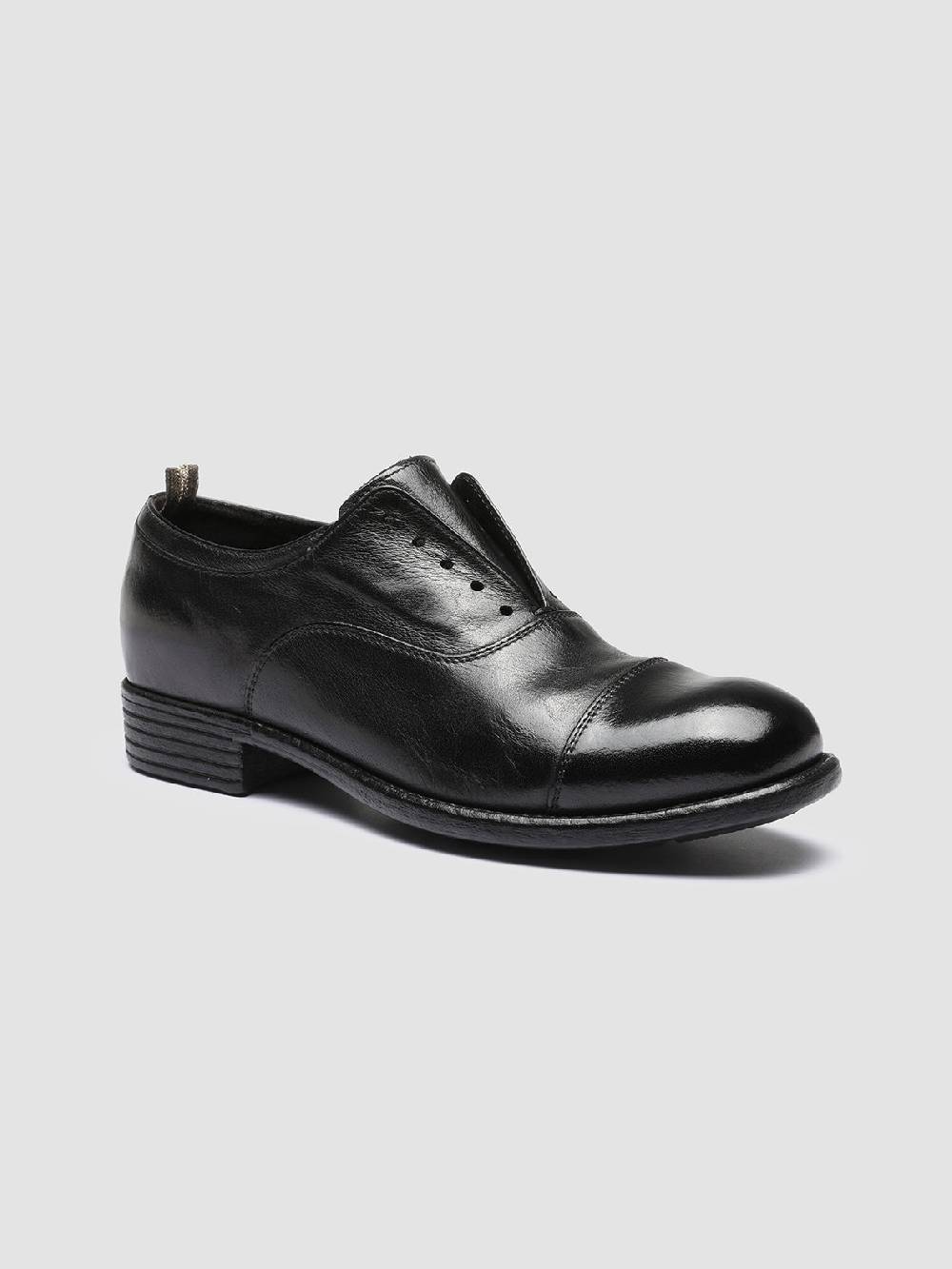 Officine Creative CALIXTE 003 Oxford in Pelle Nera Negozio