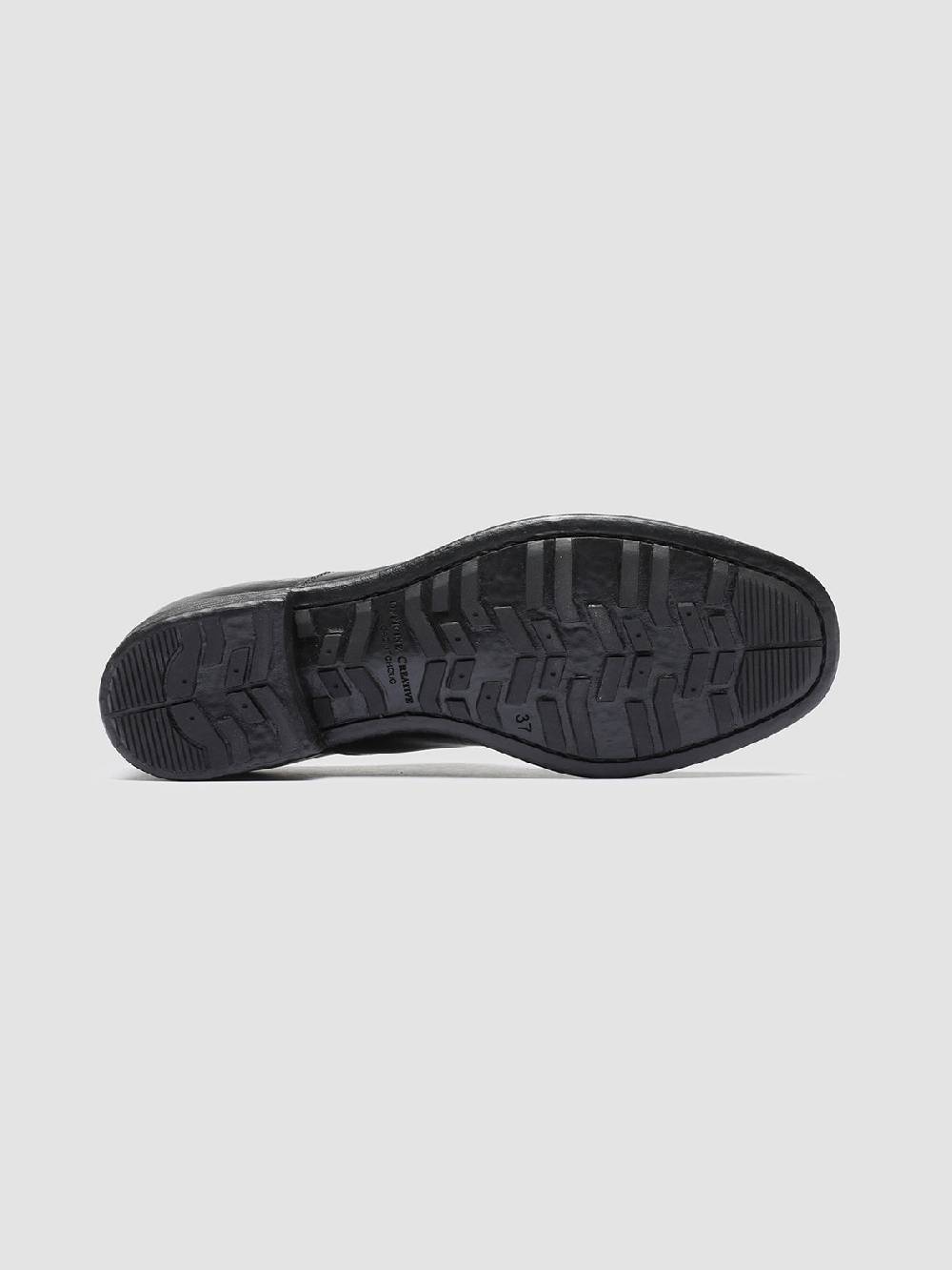 Officine Creative CALIXTE 003 Oxford in Pelle Nera Negozio