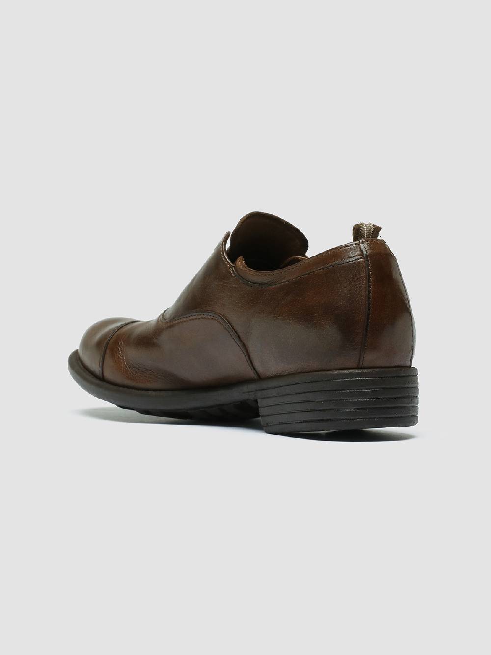 Officine Creative CALIXTE 003 Oxford in Pelle Marrone In Saldo
