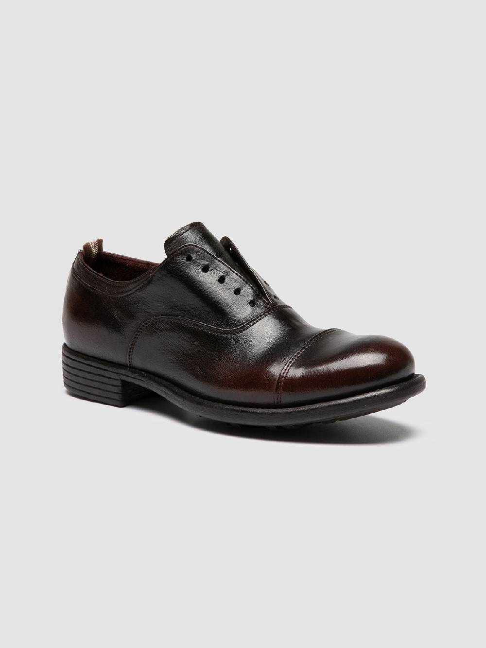 Officine Creative CALIXTE 003 Oxford in Pelle Marrone Nuova