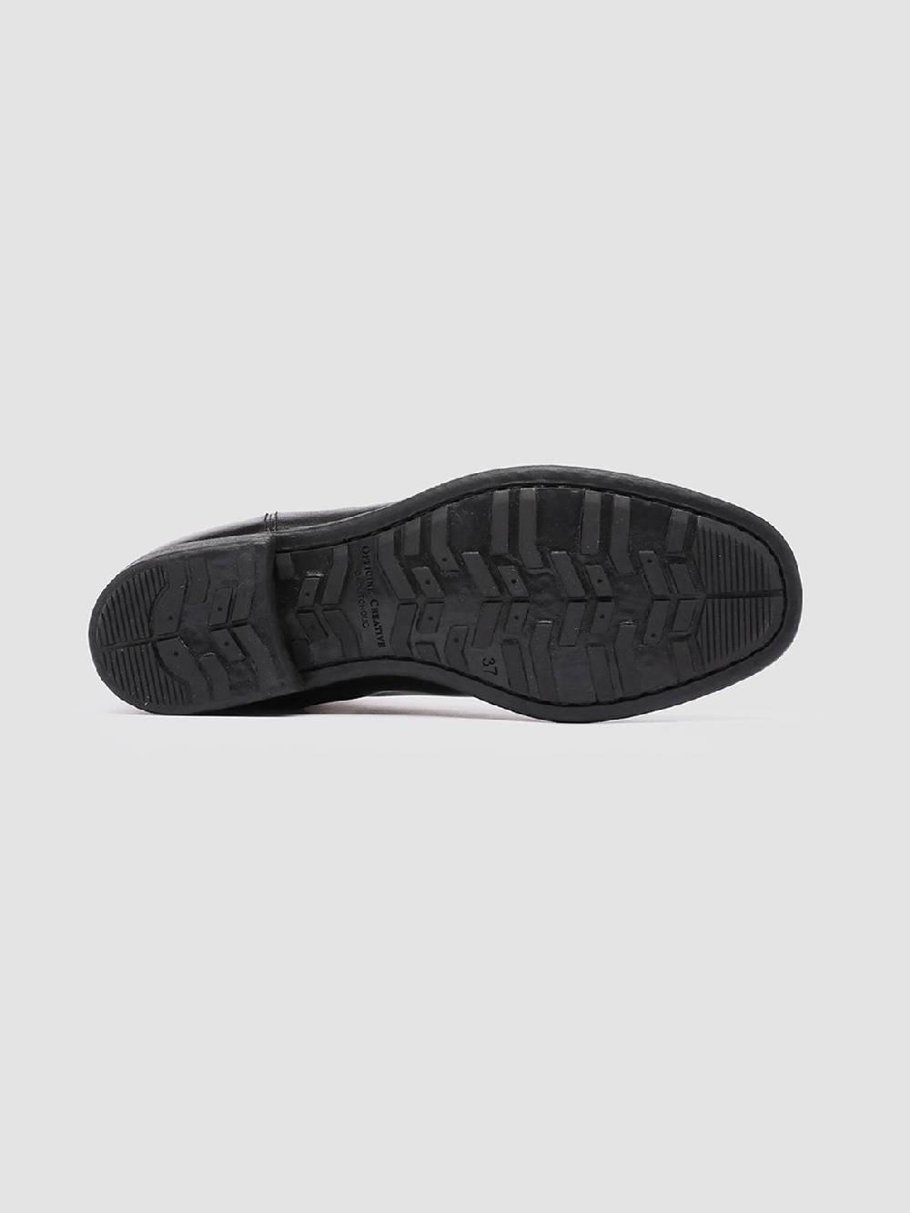 Officine Creative CALIXTE 004 Stivaletti Chelsea in Pelle Nera Moda