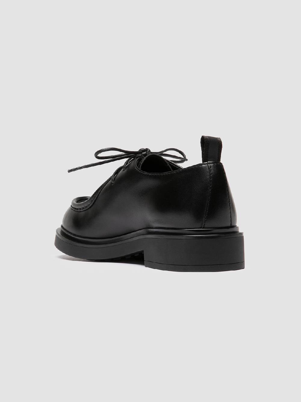Officine Creative ENGINEER 102 Derby in Pelle Nera Nuovo