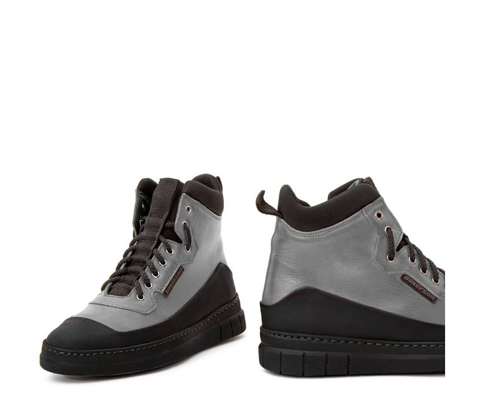 Pakerson STIVALETTO APUANE PELLE GRIGIO SMOG Hotsell