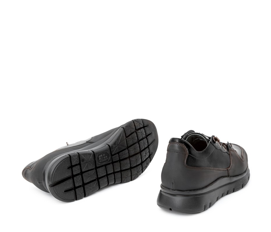 Pakerson SNEAKER AMIATA PELLE NERA Negozi Online