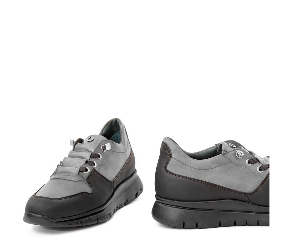 Pakerson SNEAKER AMIATA PELLE GRIGIO SMOG Acquista Ora