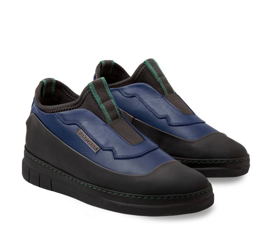 Pakerson SCARPA ABETONE PELLE BLU NAVY Outlet