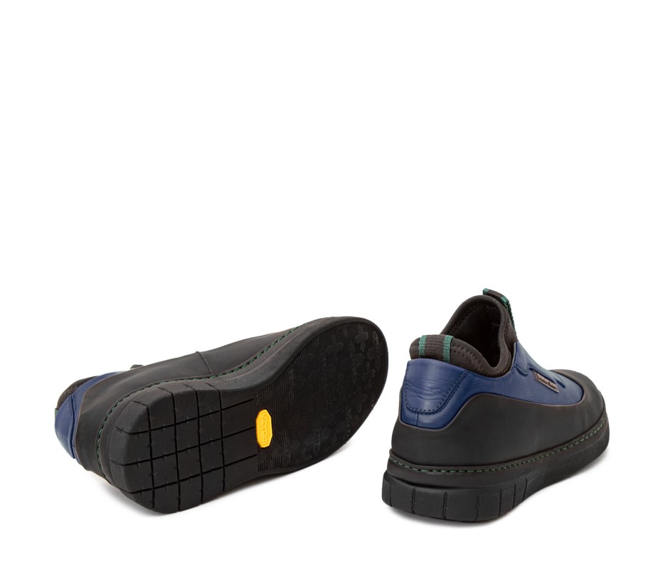 Pakerson SCARPA ABETONE PELLE BLU NAVY Outlet