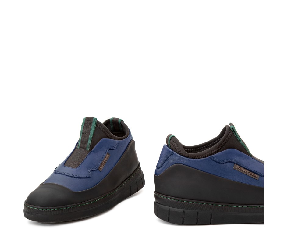Pakerson SCARPA ABETONE PELLE BLU NAVY Outlet