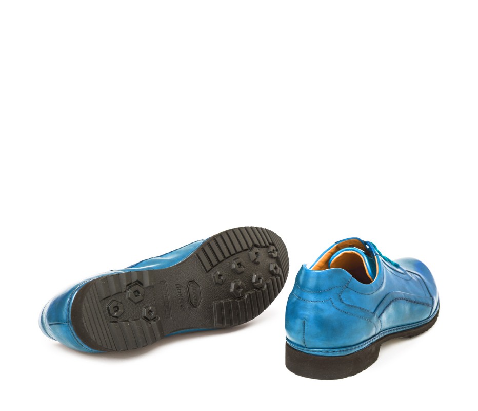 Pakerson DERBY PIENZA PELLE AZZURRO CIELO 2025