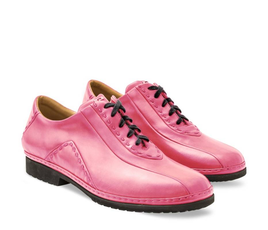 Pakerson DERBY BOLGHERI PELLE ROSA Negozi Online