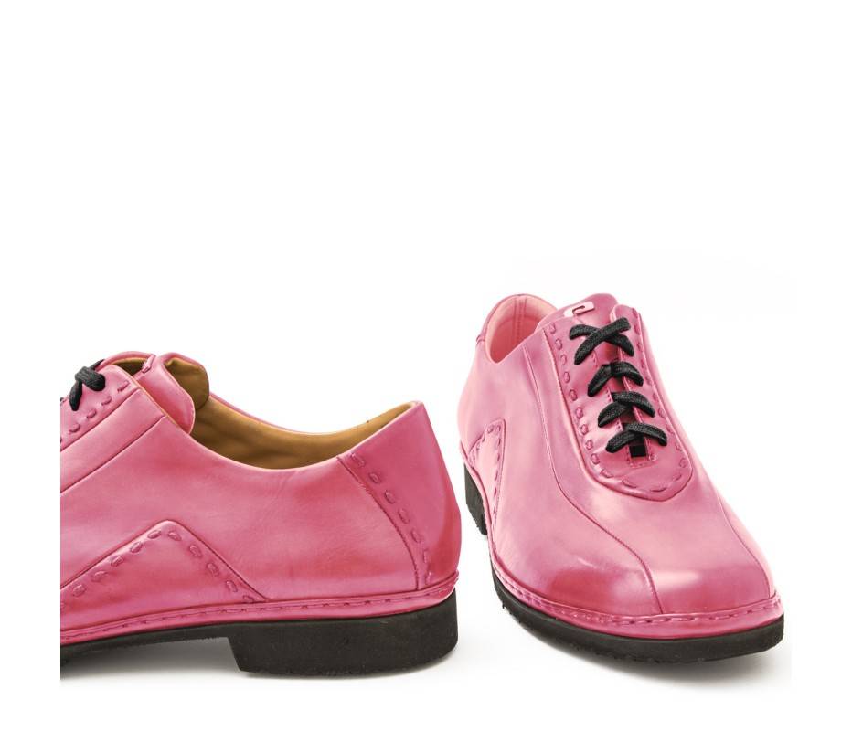 Pakerson DERBY BOLGHERI PELLE ROSA Negozi Online