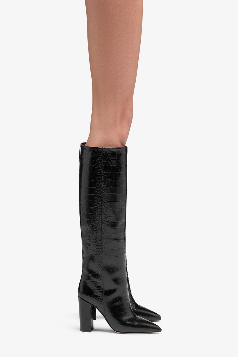 Paris Texas Block Heel Boot Convenienza