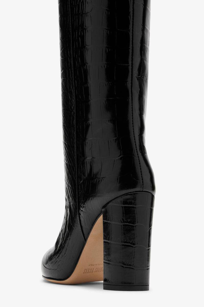 Paris Texas Block Heel Boot Consegna Veloce