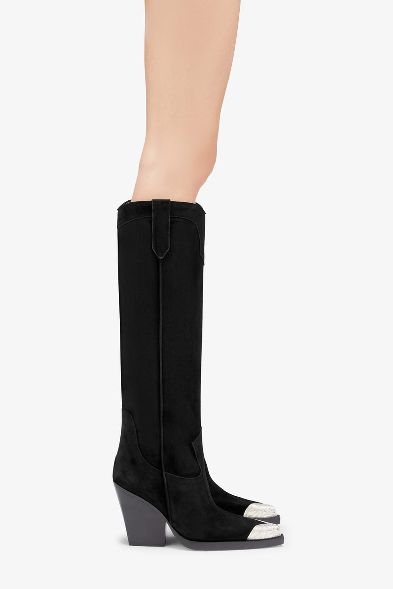 Paris Texas El Dorado Embellished Toe Boot Qualità