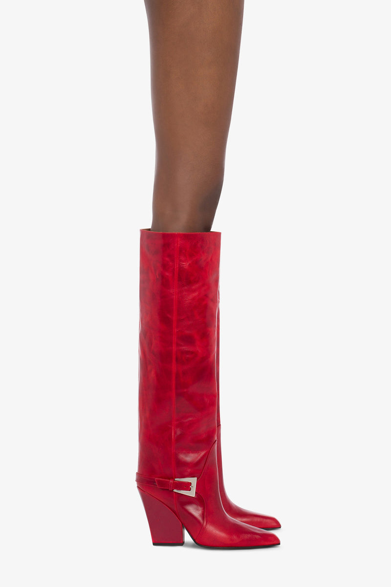 Paris Texas JANE BUCKLE BOOT Comprare a buon mercato