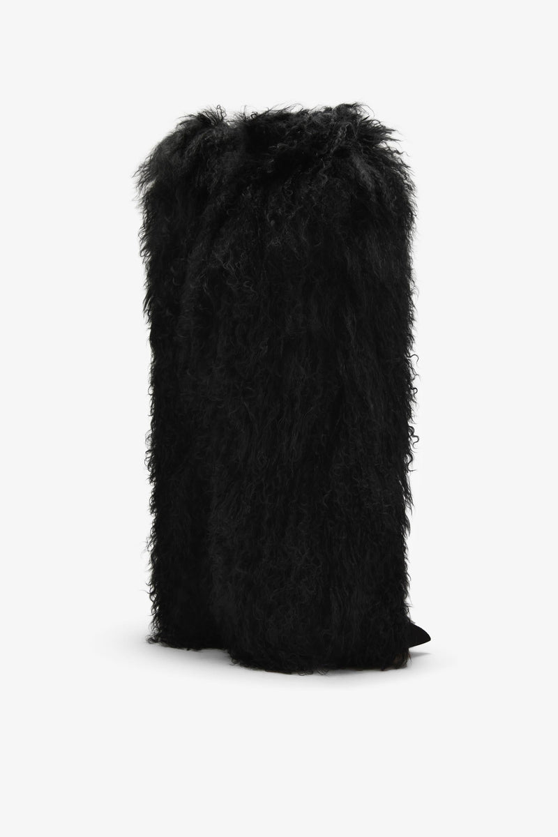 Paris Texas FURRY STILETTO BOOT In Saldo