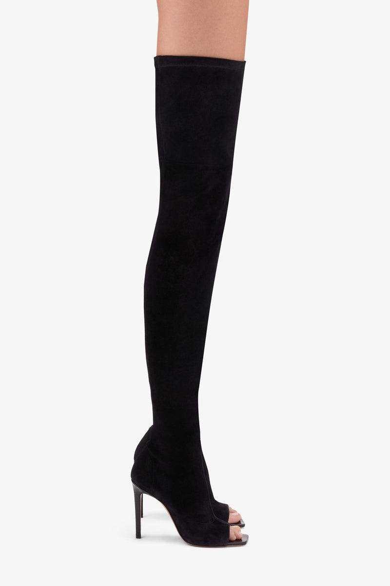 Paris Texas Amanda Thigh High Boot Grande vendita