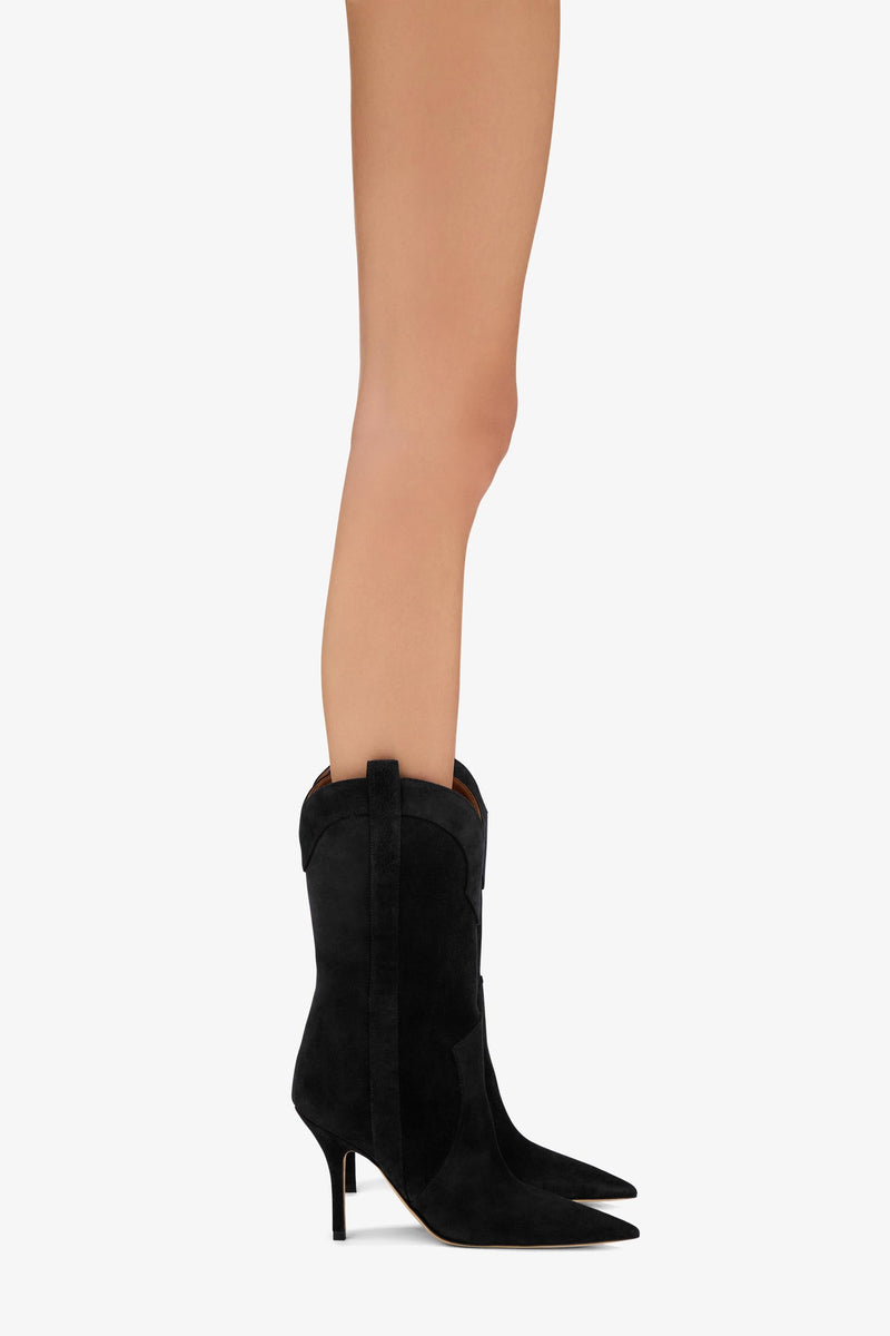 Paris Texas PALOMA MID CALF BOOT Spedizione Gratuita