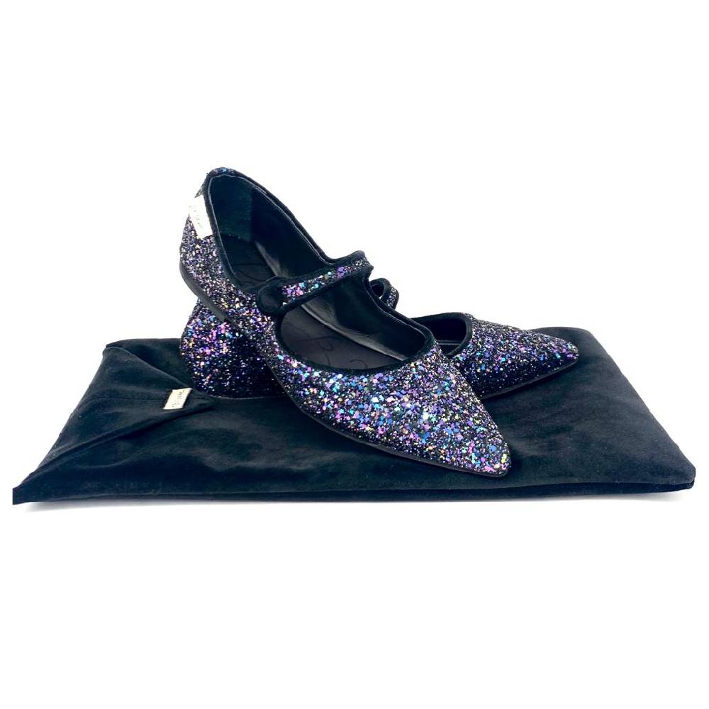 Passion Blanche Sophia Glitter Nero/Blu Nuova