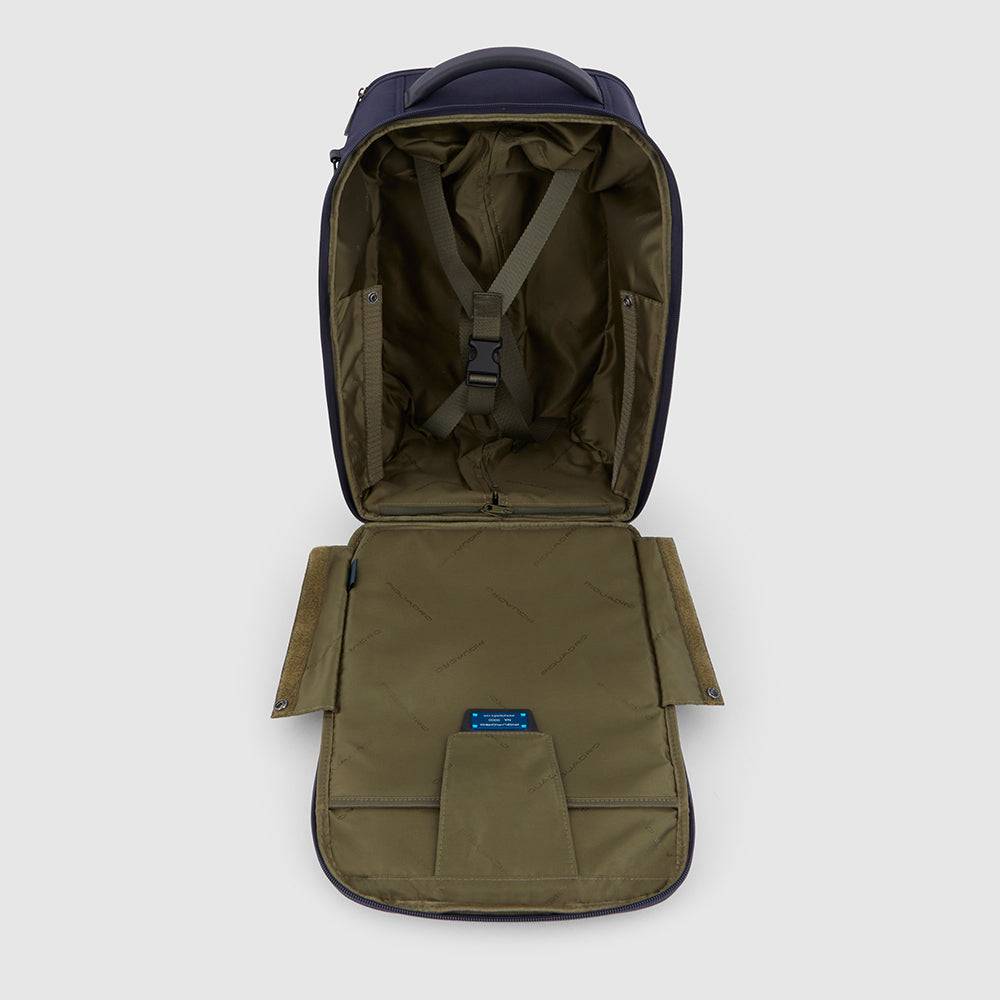 Piquadro Convertible to backpack underseater carry-on Saldi Di Fabbrica