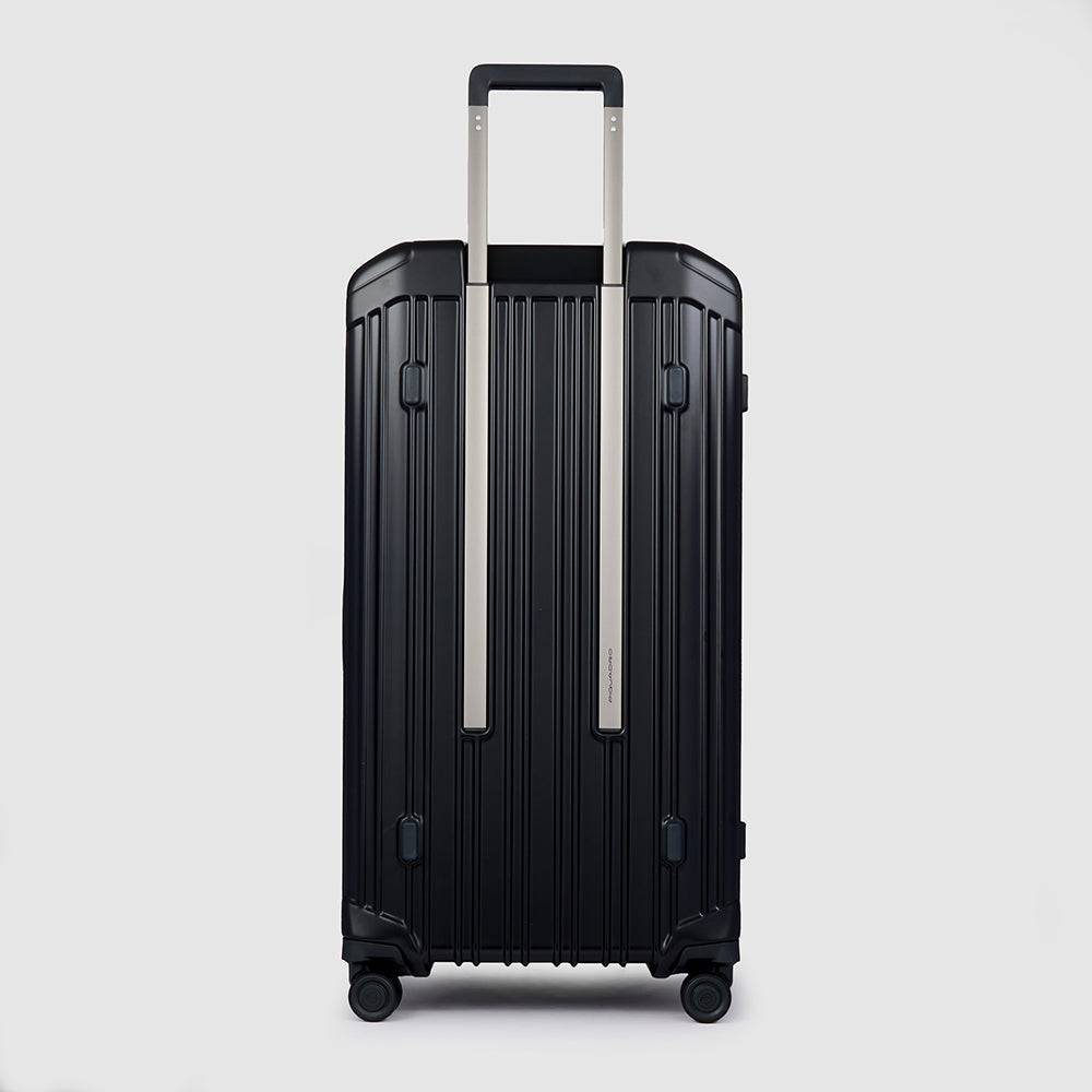 Piquadro Hardside spinner in trunk shape with TSA lock Nuova